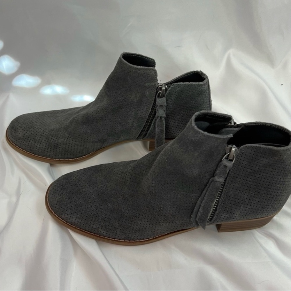 Dolce Vita Perforated Side Zip Booties